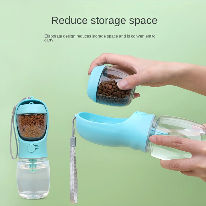 Portable  Water Bottle with Storage Food